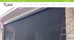 Desktop Screenshot of nucodeshutters.com